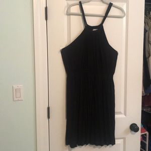 LOFT Black Halter Dress